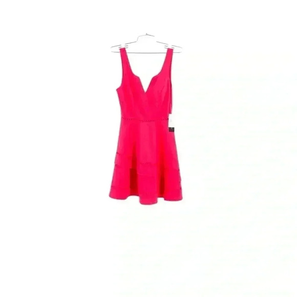Jodi Kristopher Dresses & Skirts - Jodi Kristopher Women’s Watermelon Sleeveless Fit & Flare Dress Size 5